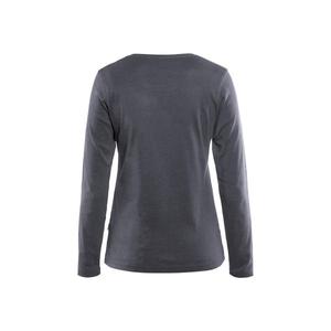 BLAKLADER - 330110329400M T-shirt à manches longues pour femme Gris-EAN 7330509542262 TRAVAIL T-SHIRTS ET POLO - Product Image 2