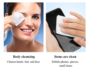 Oem/Odm Op Maat Gemaakte Laaggeprijsde Niet-Geweven Gezichtsreinigingsdoekjes Individueel Verpakt Alcoholvrij Voor Baby 'S - Product Image 5