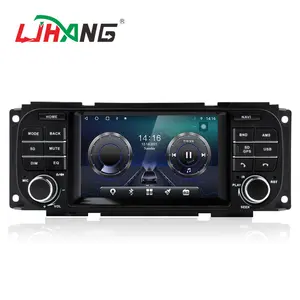 Ljhang 1 Din Android 13 8 128G Autoradio Voor Chrysler Grand Voyager Dvd Multimedia Speler Gps Navigatie Carplay