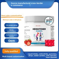 Bonbons gélifiés pour enfants et adultes, enrichis en minéraux et vitamines, comme complément alimentaire pour les minéraux et vitamines dont le corps a besoin