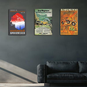 Targa in Metallo di Alta Qualità con Stampa UV, Decorazione Murale per Garage o Man Cave, Placca <span class=keywords><strong>Vintage</strong></span> in Metallo di Auto Hupmobile, <span class=keywords><strong>Cadillac</strong></span>, Jeep - Product Image 2