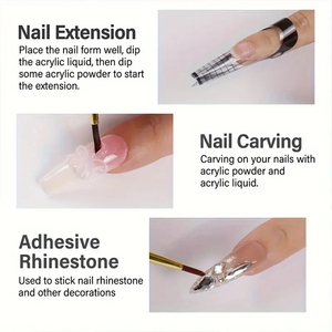 Monómero Acrílico EMA de 30 ml <span class=keywords><strong>para</strong></span> Extensión de <span class=keywords><strong>Uñas</strong></span> Profesional, Secado Medio, Líquido Acrílico que No Amarillea, Sistema de <span class=keywords><strong>Uñas</strong></span> <span class=keywords><strong>para</strong></span> Salón - Product Image 6