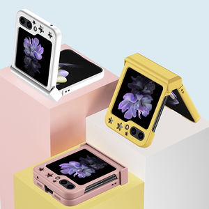 ใหม่เคสโทรศัพท์หรูพับได้สำหรับ Samsung Z <span class=keywords><strong>flip</strong></span> <span class=keywords><strong>5</strong></span> Z <span class=keywords><strong>4</strong></span>ป้องกันการตกสำหรับ Samsung Z <span class=keywords><strong>flip</strong></span> 3 telefono movil - Product Image 4