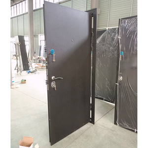 TECHTOP residenziale in acciaio per porte durevoli elegante sistema di blocco antifurto materiale ignifugo per la parte anteriore posteriore - Product Image 6