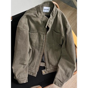 Men's High Quality Vintage Work <strong>Jacket</strong> Plain Cotton Heavy Canvas <strong>Chore</strong> <strong>Jacket</strong> Blank Oversized Winter Detroit <strong>Jacket</strong> - Product Image 4