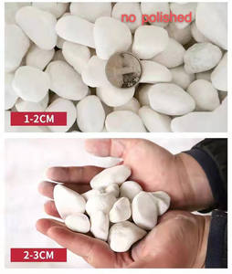 <span class=keywords><strong>Piedra</strong></span> de paisajismo de grado AAA, guijarros blancos como la nieve <span class=keywords><strong>para</strong></span> caminos de pasarela de jardines - Product Image 5