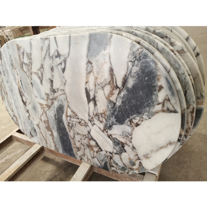 UnionStone Dining Room Living Room Furniture Natural Stone <b>Marble</b> Galaxy Blue <b>Marble</b> Dining Table <b>Marble</b> Table <b>Top</b> - Product Image 2