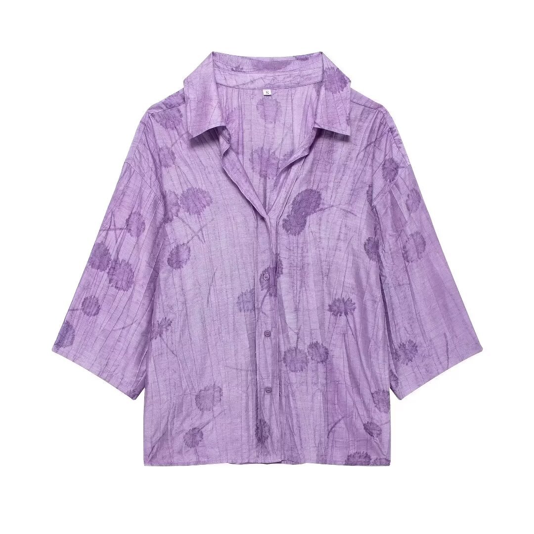 Purple shirt