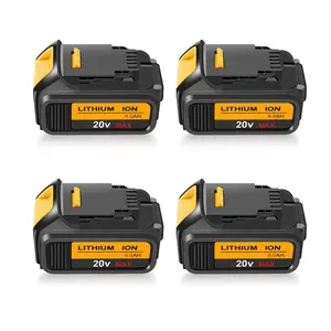 20V MAX Battery Lithium Ion 3.0Ah 4.0Ah 5.0Ah 6.0Ah (DCB205) batteries power tools accessories to compatible with De walt