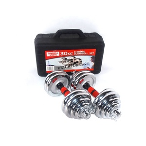 20kg 44LB Fitness Equipment Gym <strong>Weights</strong> <strong>Dumbbell</strong> Set Adjustable <strong>Dumbbell</strong> for Body Building - Product Image 4