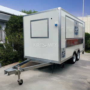 Custom Price Outdoor Coffee Street Kitchen Burger <b>Pizza</b> Mobile Food Truck Trailer - Product Image 3