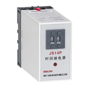 Delixi Electric Brand Strong Anti-interference Ability Js14p Series Time Relay