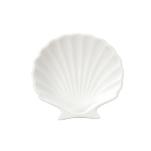 White Shell Conch Photo Props Storage Tray Small Seashell Jewelry Tray for <b>Earrings</b> Necklaces Rings Display - Product Image 5