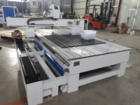 Machine de tour de routeur CNC avec axe rotatif (4ème axe)
