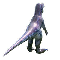 Costumes de mascotte gonflables de dinosaure Velociraptor réalistes pour Anime Cosplay Entertainmnet Dragon gonflable