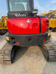 Miniexcavadora Kubota KX057‑4 Usada Importada de Japón, Excavadora Hidráulica de 5.7 Toneladas para Trabajos Agrícolas, Viñedos y Excavación de Zanjas Comunitarias - Product Image 5