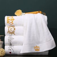 Serviettes de sport ensemble de bain hôtel de luxe 100% coton meilleure marque serviettes de bain hilton serviettes de bain hôtel