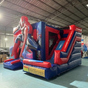 Juego de castillo hinchable de Spiderman para saltar de grado comercial con la mejor calidad - Product Image 3