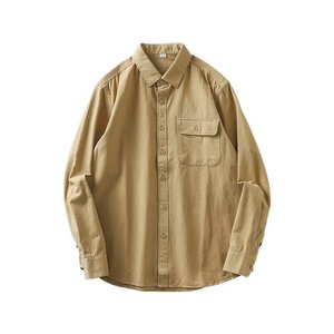 Camisa de vestir de hombre de manga larga de tela de terciopelo con estampado floral personalizado al por mayor estilo de oficina formal de pie informal de verano para hombre - Product Image 3