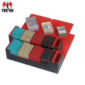    Boîte de rangement magnétique pour cartes TCG CCG, capacité 450+ cartes, pour cartes Yugioh, accessoire de jeu de cartes premium - Product Image 1