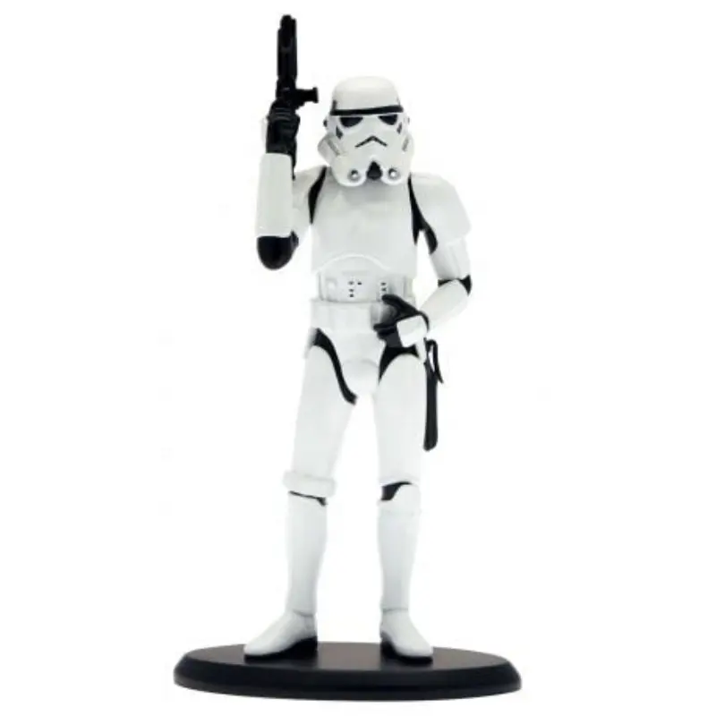 Hot Sell Star Jw Wars Imperial Stormtrooper Resin Sculpture Standing Storm Trooper Fiberglass Sculpture For Mall Decoration