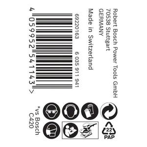 BOSCH - 2608900788 Expert M480 rouleau de filet de ponçage-EAN 4059952541266 ABRASIFS MESH FEUILLES DE PONÇAGE - Product Image 4