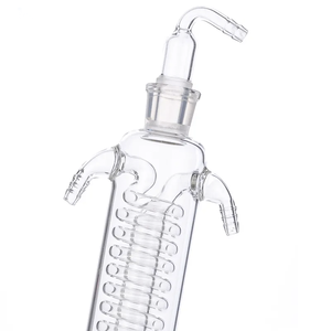 Prix discount Laboratoire 5L monocouche chauffage chimique chemisé bain d'huile réacteur en verre avec verre borosilicate GG-17 - Product Image 5