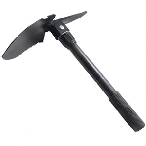 Pala Portátil para Acampar en Coche, Herramienta de Jardinería Plegable Multifunción de Grado Industrial, Pala de Ingeniería para Pesca al Aire Libre, para Uso Duradero (3 Años) - Product Image 3