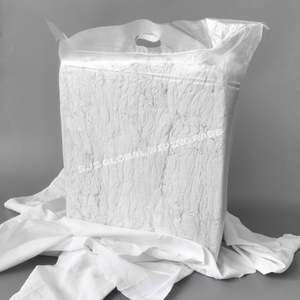 Paños de Limpieza Industriales Reutilizables, Súper Absorbentes de Agua y Aceite, 1.4-2.6m, Láminas Blancas 100% Algodón - Product Image 1