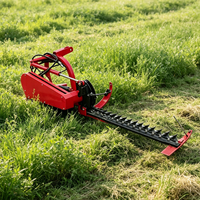 Mini faucheuse à herbe pour la coupe de luzerne et de foin avec engrenages de qualité supérieure, compatible avec les tracteurs agricoles