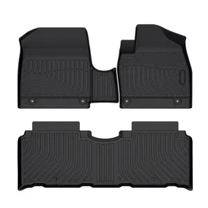 Right Hand Drive Car Floor Mats For Hyundai Ioniq 5 2022- RHD Wholesale 3D TPE Car Mats Trunk Mats Cargo Liner