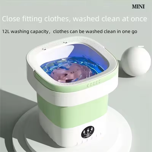12L Mini Portable Foldable Wig Hotel <strong>Camping</strong> Folding <strong>Washing</strong> <strong>Machine</strong> - Product Image 6