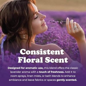 Aceite Esencial de Lavanda 100% Puro y Orgánico Más Vendido, Cosméticos para la Piel, Sueño, Aroma, Masaje - Product Image 3