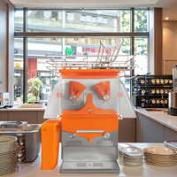 Commerciële Roestvrijstalen Oranje Juicer 370W Sap Extractor Met Bescherming Tegen Oververhitting Populair Nieuw Ontwerp Aantrekkelijk Efficiënt