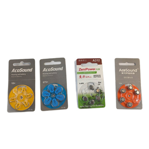 OTC A10 Zinco Air Alto Desempenho 312 Bateria de Aparelhos Auditivos <span class=keywords><strong>13</strong></span> para Aparelhos Auditivos Equipamento Auto Substituível 6 PCS Um Conjunto - Product Image 2