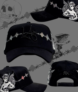 Disponibile Cappellino da Baseball Gorras Hat's Junior H con Ricamo, 5 Pannelli <span class=keywords><strong>in</strong></span> Camoscio, Cappelli Originali El Mago Junior H - Product Image 5