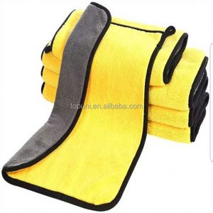 Toalla de Microfibra de 600 g/m² con Bucle Retorcido de una Sola Cara para Limpieza de Autos, 120, 200, 300 g/m², Alta Absorción de Agua para Uso Doméstico - Product Image 1