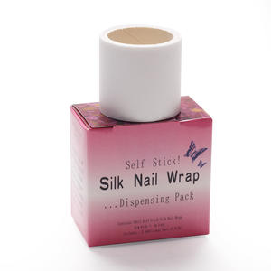 Ruban de protection des ongles en soie blanche 1 mètre Bande de soie auto-adhésive pour la réparation et le renforcement des ongles abîmés - Product Image 2