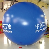 Vente directe d'usine, ballon publicitaire gonflable géant avec logo personnalisé, garantie 1 an, couleur personnalisée écologique