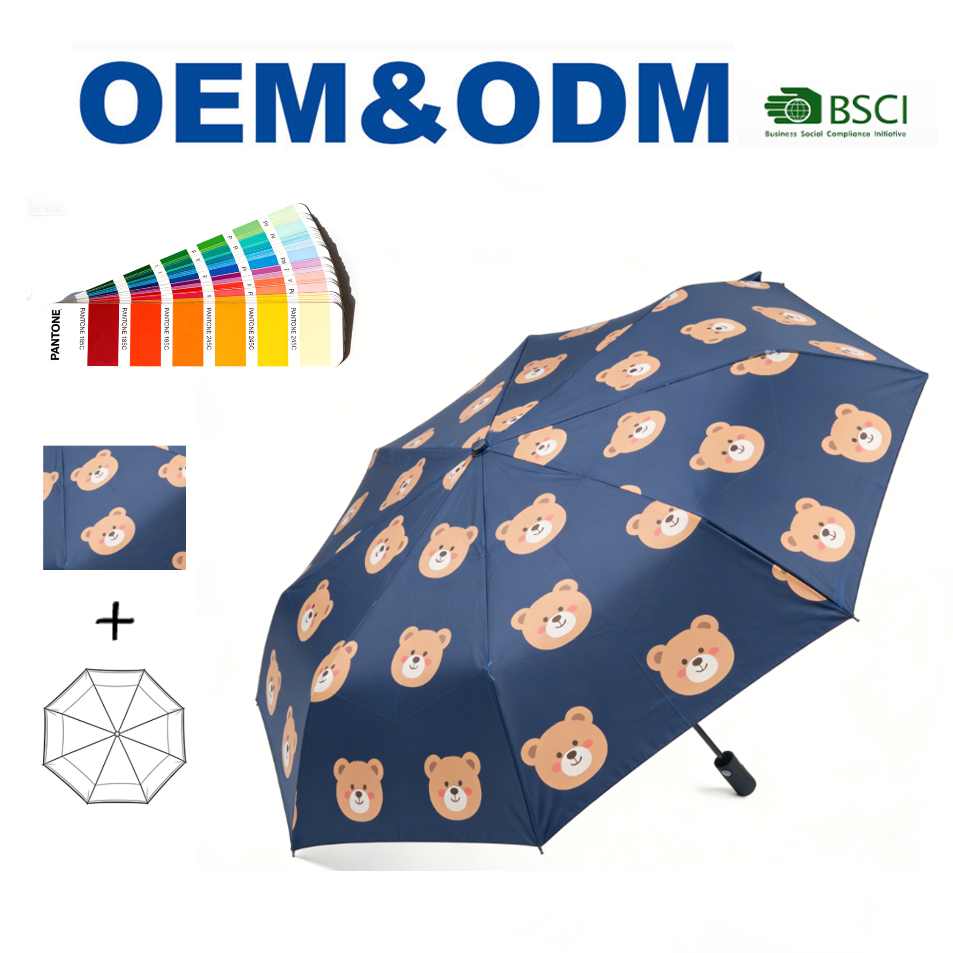 Customized printed color
