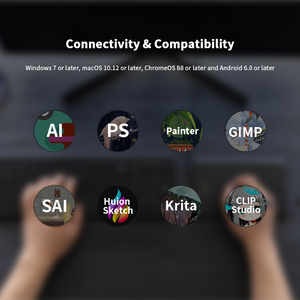 Máy Tính Bảng Huion Inspiroy H610X, Máy Tính Bảng Đồ Họa Huion, Máy Tính Bảng Vẽ - Product Image 6