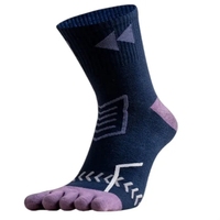 Chaussettes de sport professionnelles pour hommes, été, randonnée en plein air, 5 doigts, sans couture, escalade, course de fond, marathon