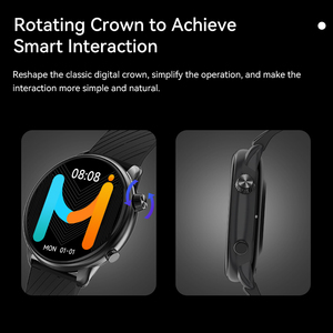 Nuevo reloj inteligente IMIKI TG2 Pantalla AMOLED-1,43 pulgadas 100 + Reloj Asistente de voz IP68 Negocio de moda para reloj inteligente - Product Image 4