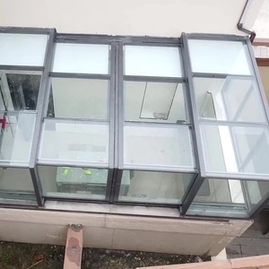 Contemporáneo independiente <span class=keywords><strong>Solarium</strong></span> Winter Garden 4 Season Sunroom Retráctil Aleación de aluminio Vidrio templado para uso en el patio - Product Image 4