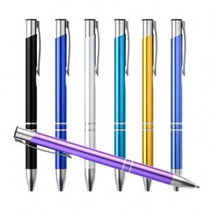 Stylo bille publicitaire personnalisé en aluminium, avec logo sur mesure, idéal pour cadeau promotionnel – Vente en gros à prix abordable - Product Image 3