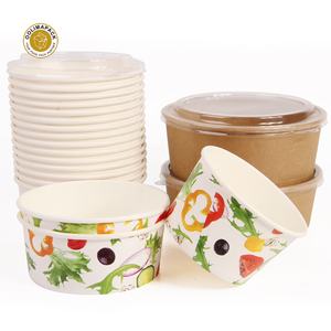 2000ml Usa E Getta <span class=keywords><strong>marrone</strong></span> kraft di <span class=keywords><strong>carta</strong></span> per alimenti pacchetto togliere scatole veloce insalata di contenitori per alimenti con finestra trasparente - Product Image 4