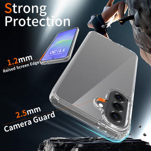 Étui transparent de haute qualité pour <span class=keywords><strong>Samsung</strong></span> A37, fabriqué en usine, personnalisé, antichoc, avec <span class=keywords><strong>coque</strong></span> arrière <span class=keywords><strong>transparente</strong></span> comme du cristal - Product Image 6