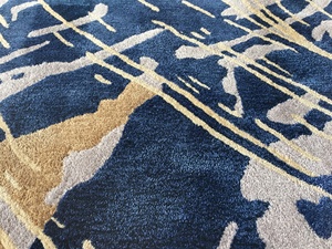 Soggiorno fatto a mano dal Design moderno astratto, camera da <span class=keywords><strong>letto</strong></span>, moquette e <span class=keywords><strong>tappeto</strong></span> della sala da pranzo dalla fabbrica di tappeti cinesi - Product Image 2