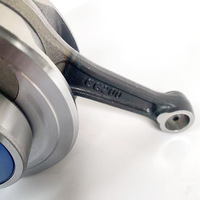 Pièces de vilebrequin de moto en acier de conception moderne Cg200, vilebrequin de moteur Cg 200
