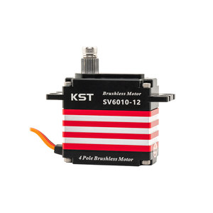KST SV6010-<b>12</b> 70Kgf.cm 0.09sec HV Digital Aluminium Alloy Gear Brushless Servo DC12V 1520Hz Programmable Soft Start for Large - Product Image 6
